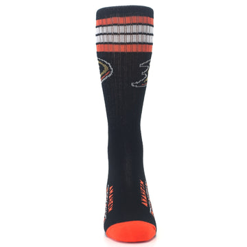 Anaheim Ducks Socks - Men's Athletic Crew Socks