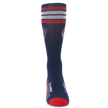 Columbus Blue Jackets Socks - Men's Athletic Crew Socks