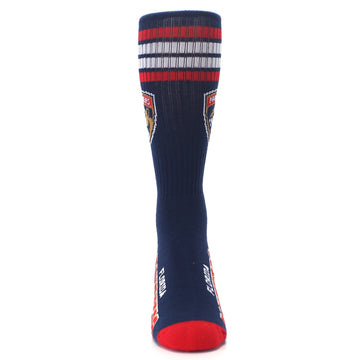 Florida Panthers Socks - Men's Athletic Crew Socks
