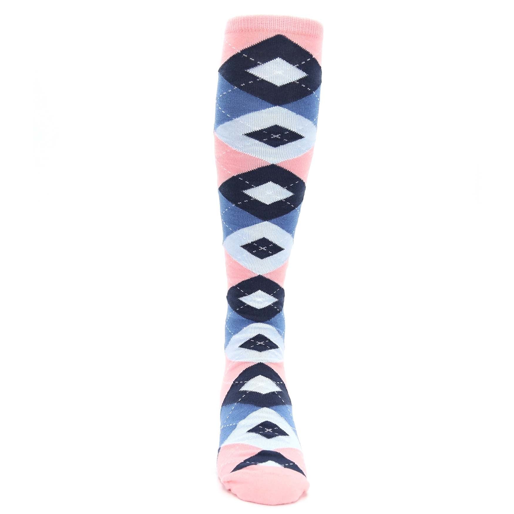 Pink and deals navy dress socks