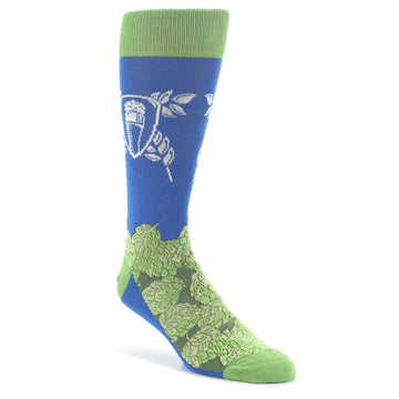 Beer Hops Socks - Men's Novelty Dress Socks