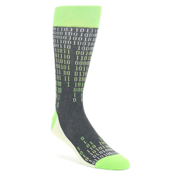 Binary Programming Socks - Men's Novelty Dress Socks