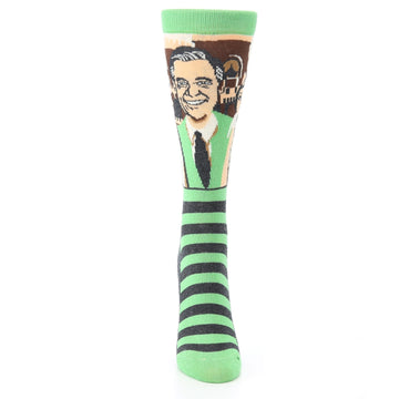 Mister Rogers Socks - Green Women's Dress Socks