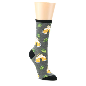 Hops & Beer Socks -  Women's Novelty Socks
