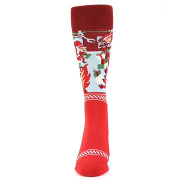 Christmas Chaos Socks - Men's Christmas Dress Socks