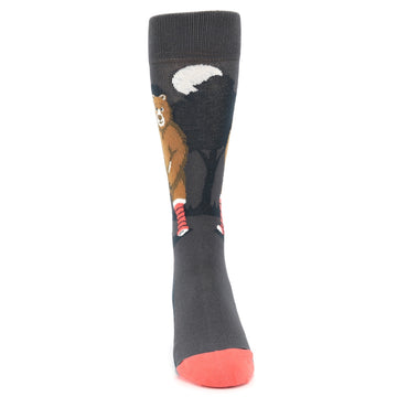 Bear Naked Socks - Men's Novelty Dress Socks