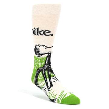 Bike Socks - Novelty Dress Socks for Men