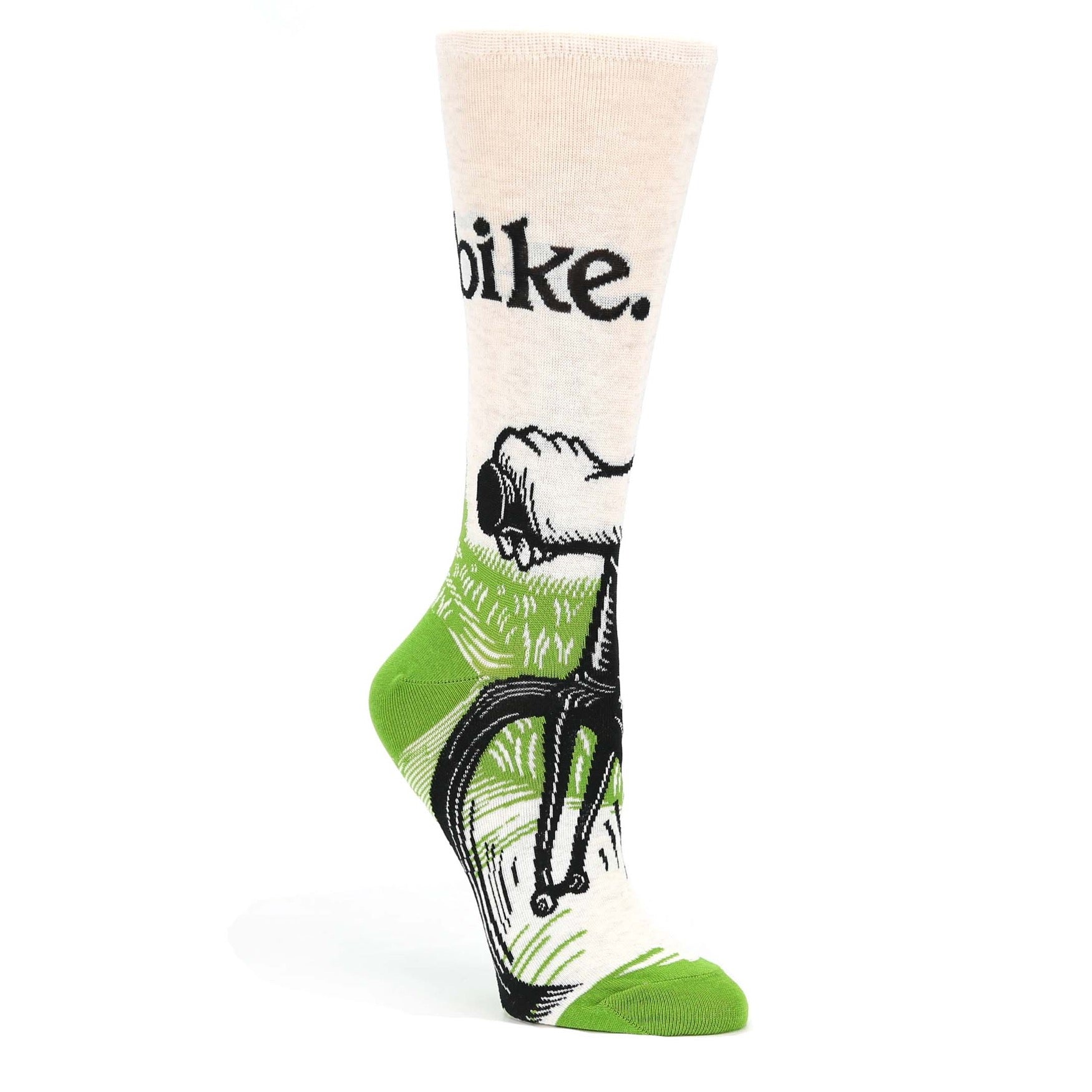 Bike Socks - Novelty Dress Socks for Women