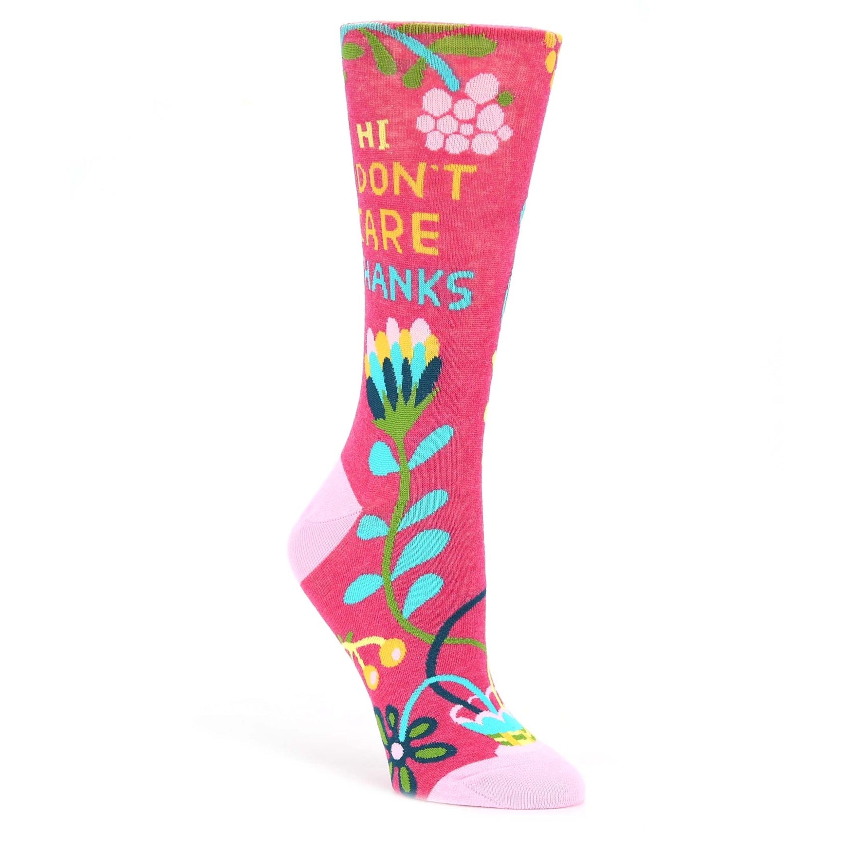 I Don't Care Socks - Novelty Dress Socks for Women