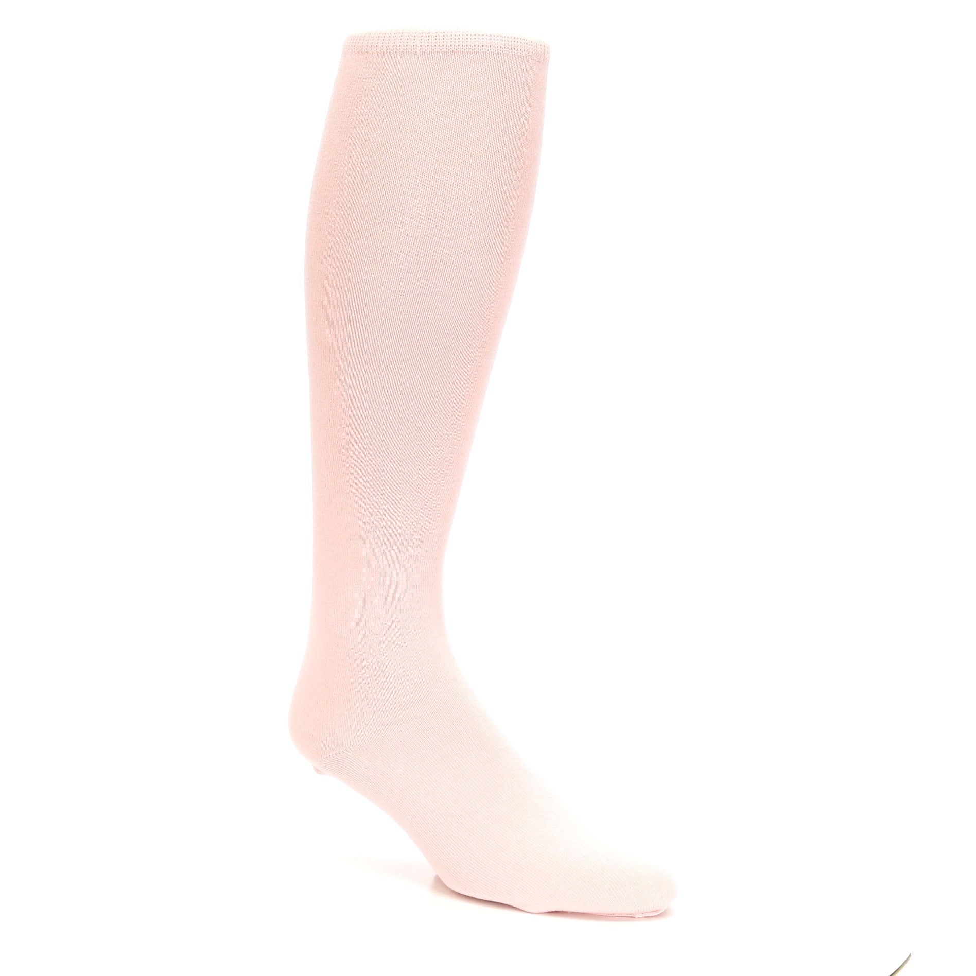 Blossom Pink Solid Color Socks