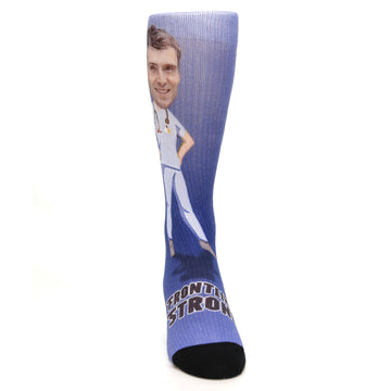 Custom Face Nurse Socks (Frontline Strong) -  Men's Custom Socks