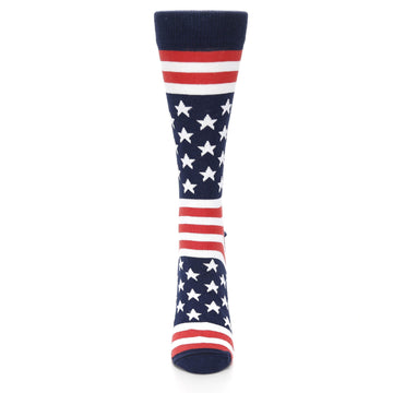 American Flag Socks - USA Made - Women's Novelty Socks