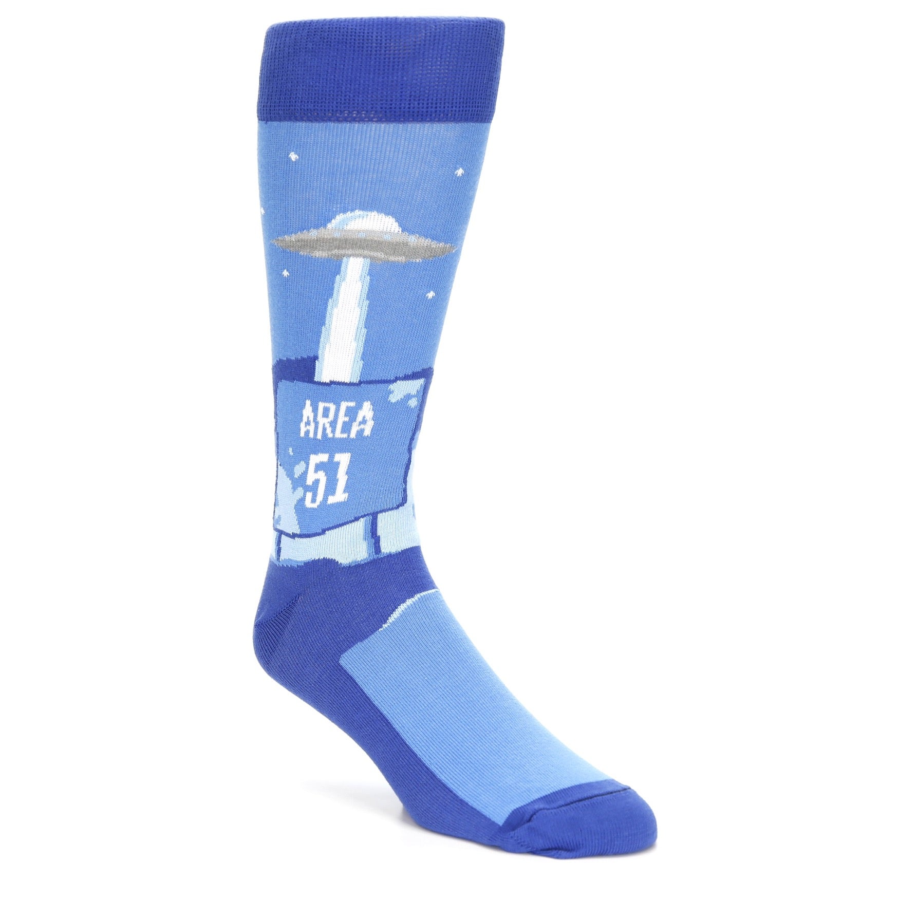Area 51 UFO Socks - USA Made - Men's Novelty Socks