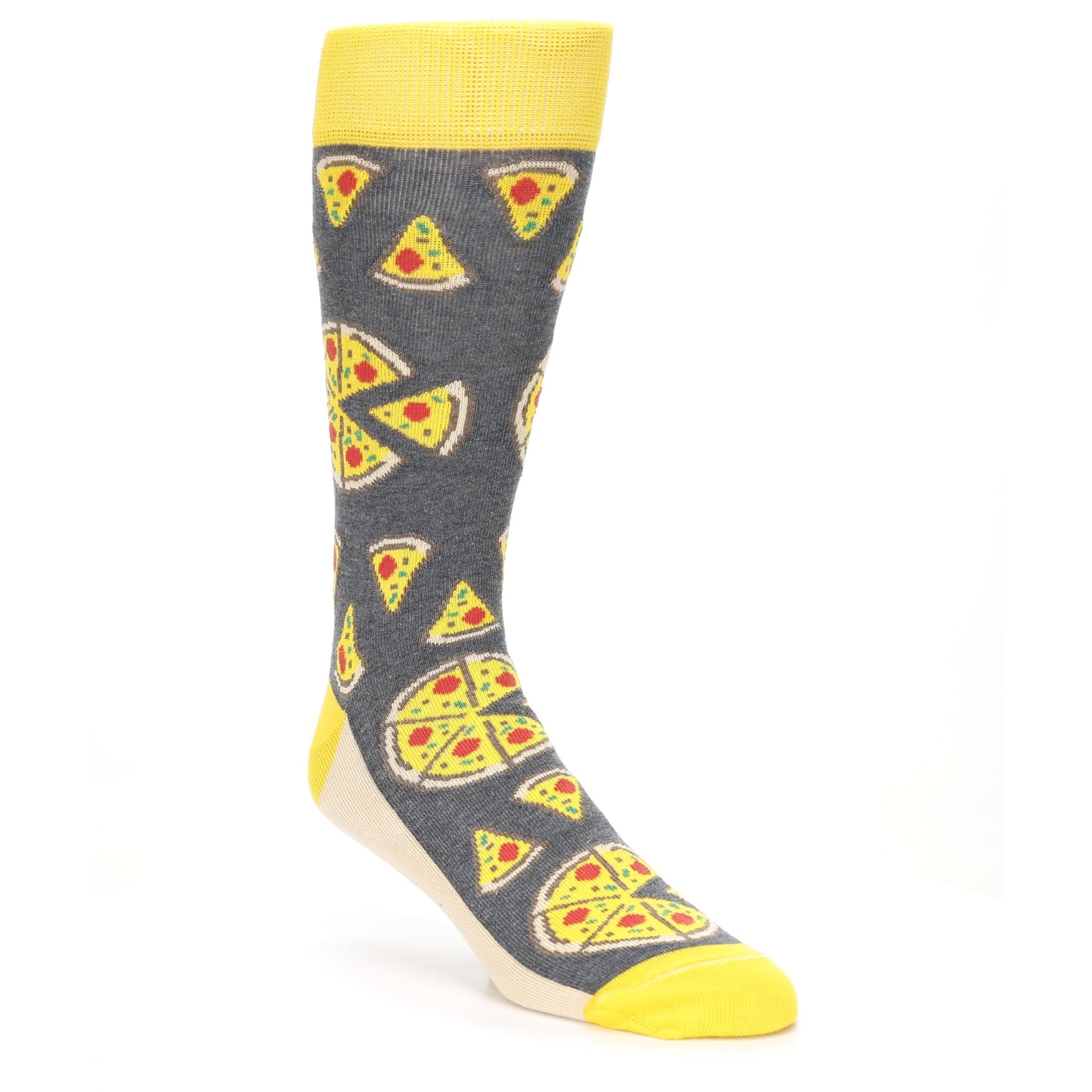 Pizza Socks - USA Made - Men's Novelty Socks