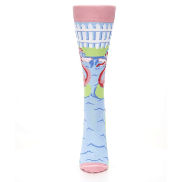 Flamingle Flamingo Socks - USA Made - Women's Novelty Socks