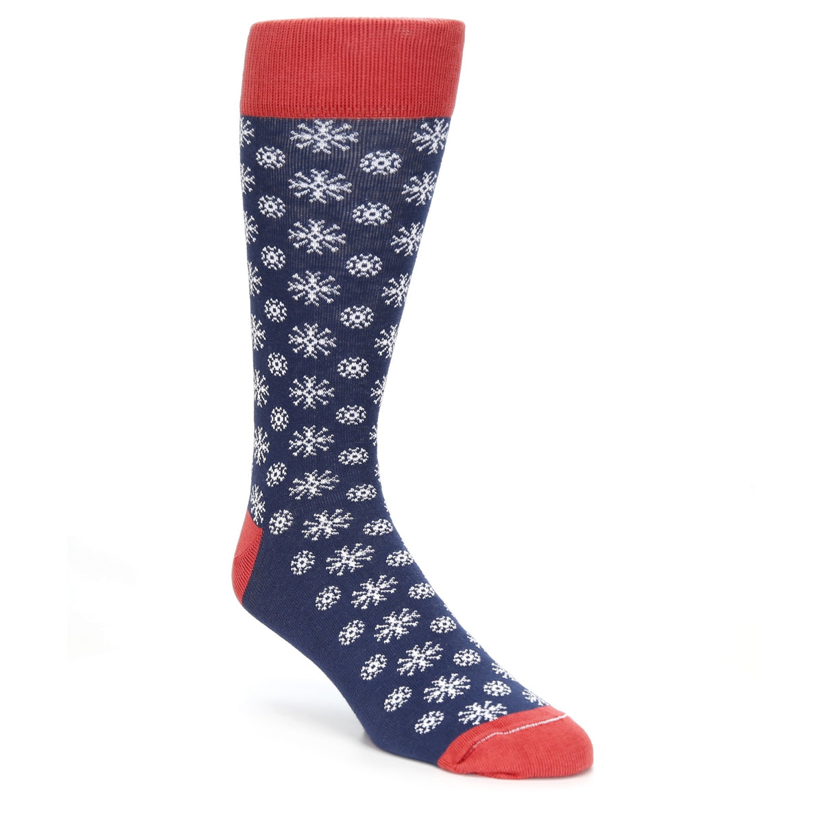 mens holiday dress socks Snowflake - USA Made 12 Take a traditionally Coat Size:48 XL Indian Outfits Suitable For msf4855