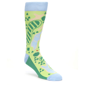 Golf Socks - USA Made - Men's Novelty Socks