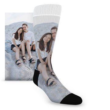 Custom Photo Socks - Men's Full Photo Custom Socks