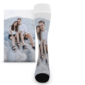 Custom Photo Socks - Men's Full Photo Custom Socks