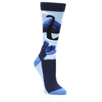 Nessy Loch Ness Monster - USA Made- Women's Dress Socks