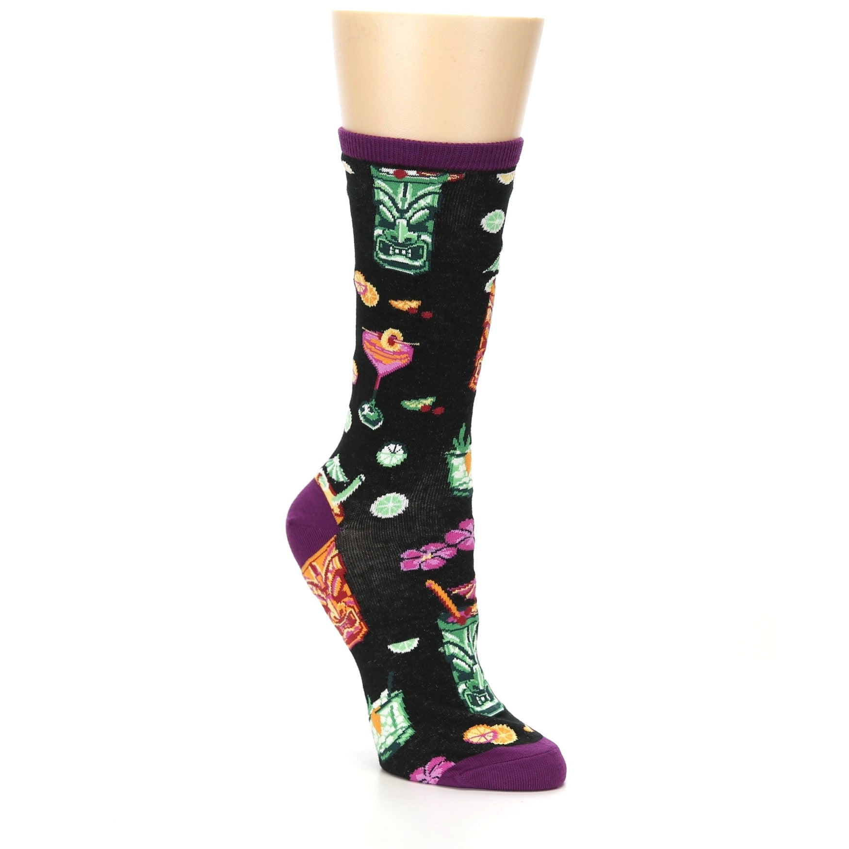 Tiki Drinks Women's Dress Socks