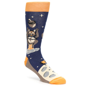 Astro-Nut Squirrel Socks - USA Made - Men's Novelty Socks