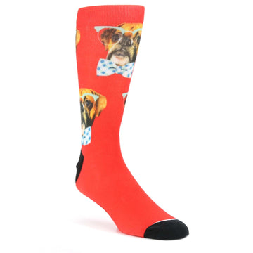 Dapper Dog Custom Pet Face Socks - Men's Custom Socks (multiple colors)