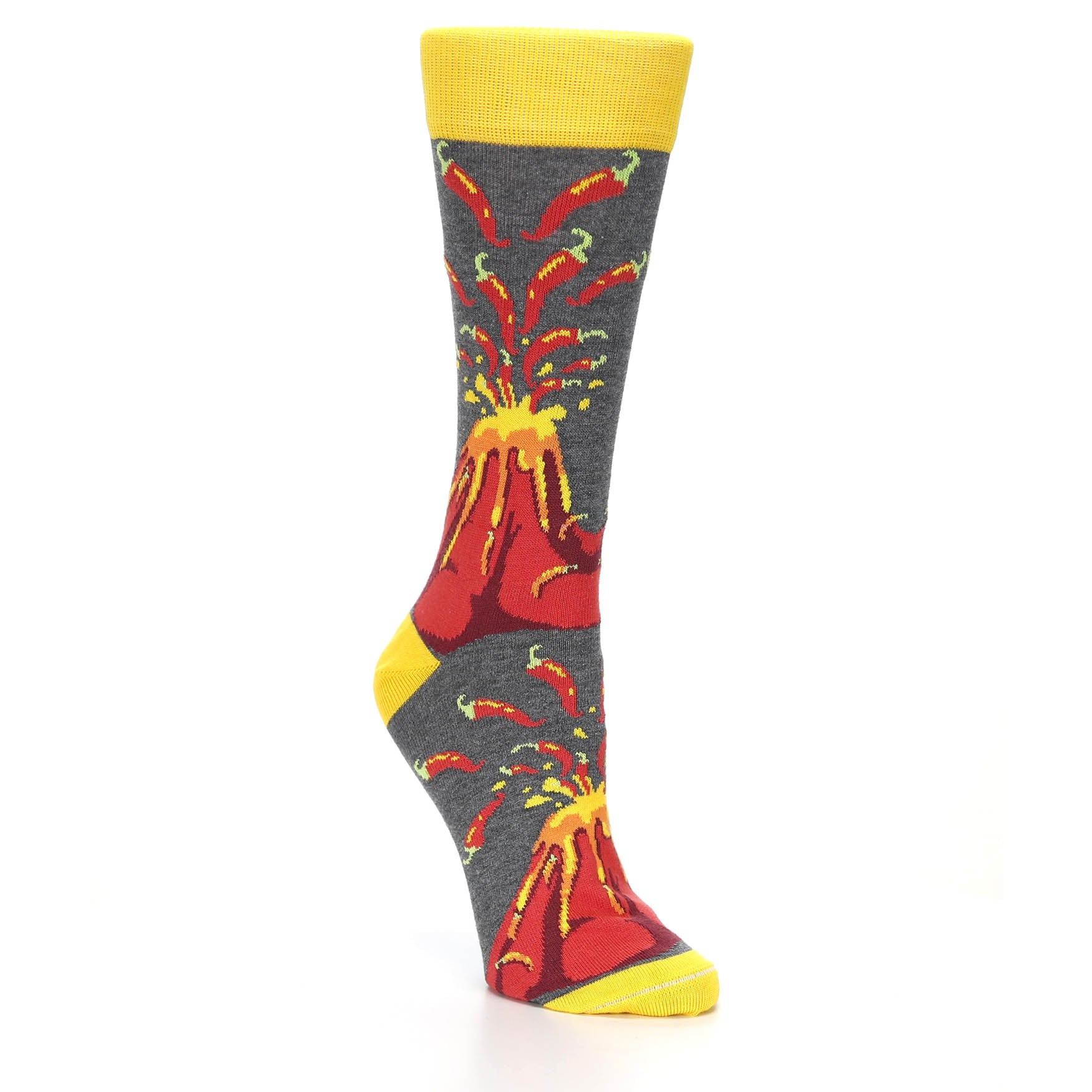 Volcano Spice Socks - Women's Novelty Dress Socks