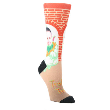 Trollin' Troll Custom Face Socks - Women's Custom Socks